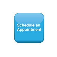 blue button for scheduling online appointments